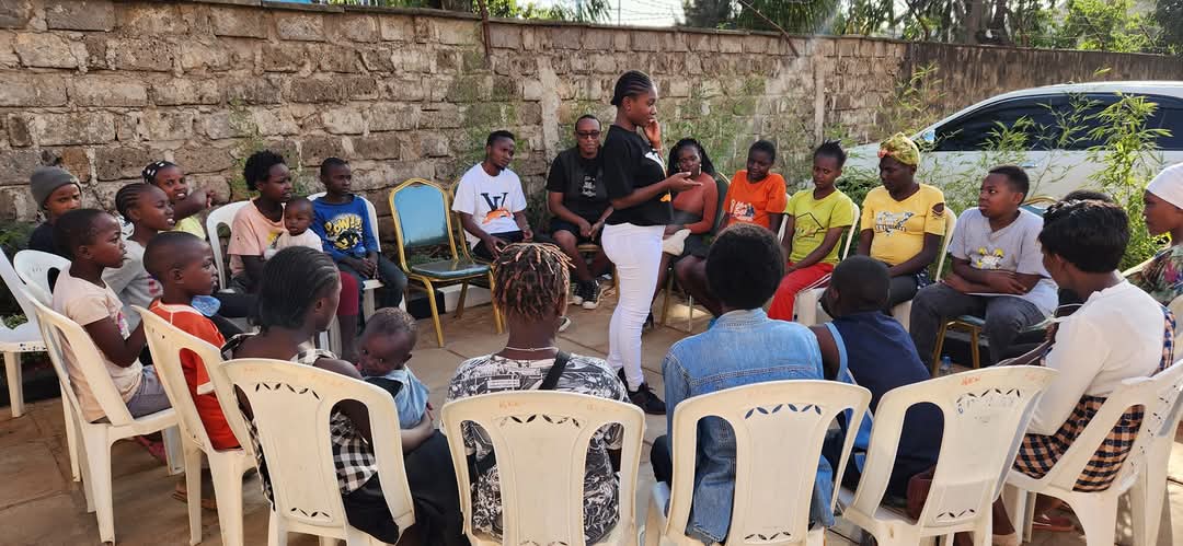 A young leader rises during a KAI mentorship session
